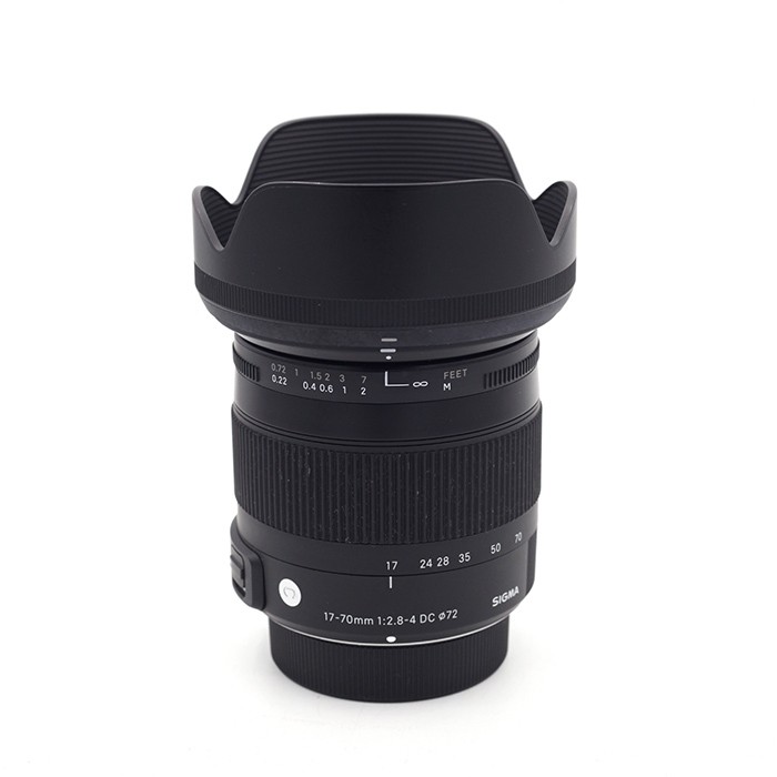 Sigma 17-70mm f/2.8-4 DC Macro OS HSM "C" occasion voor Nikon