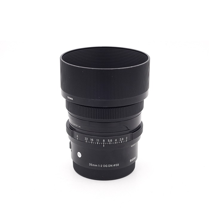 Sigma 35mm f/2 DG DN Contemporary occasion voor Sony