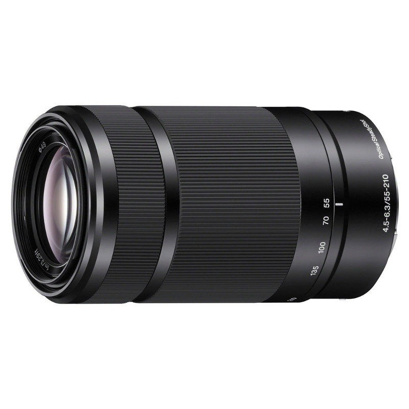 Sony E 55-210mm F4.5-6.3 OSS Zwart