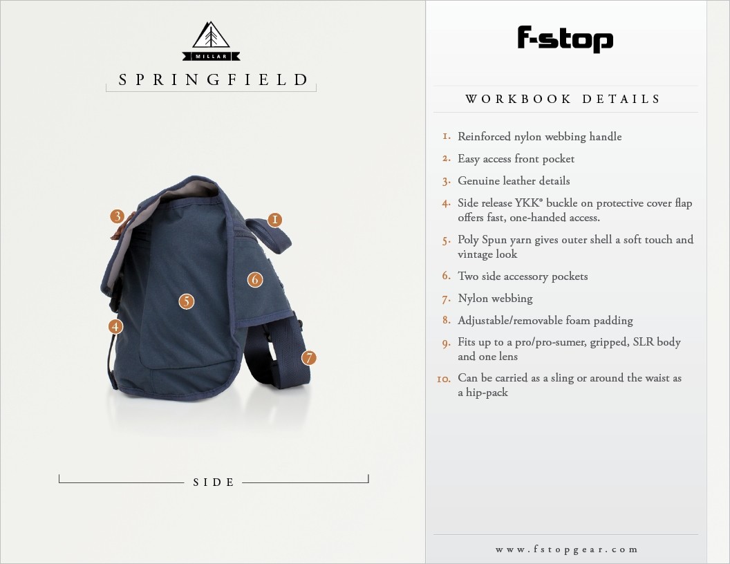 F-Stop Springfield Blue