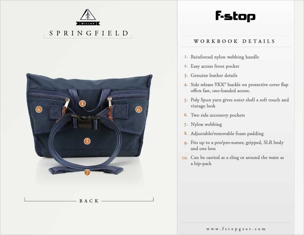 F-Stop Springfield Blue