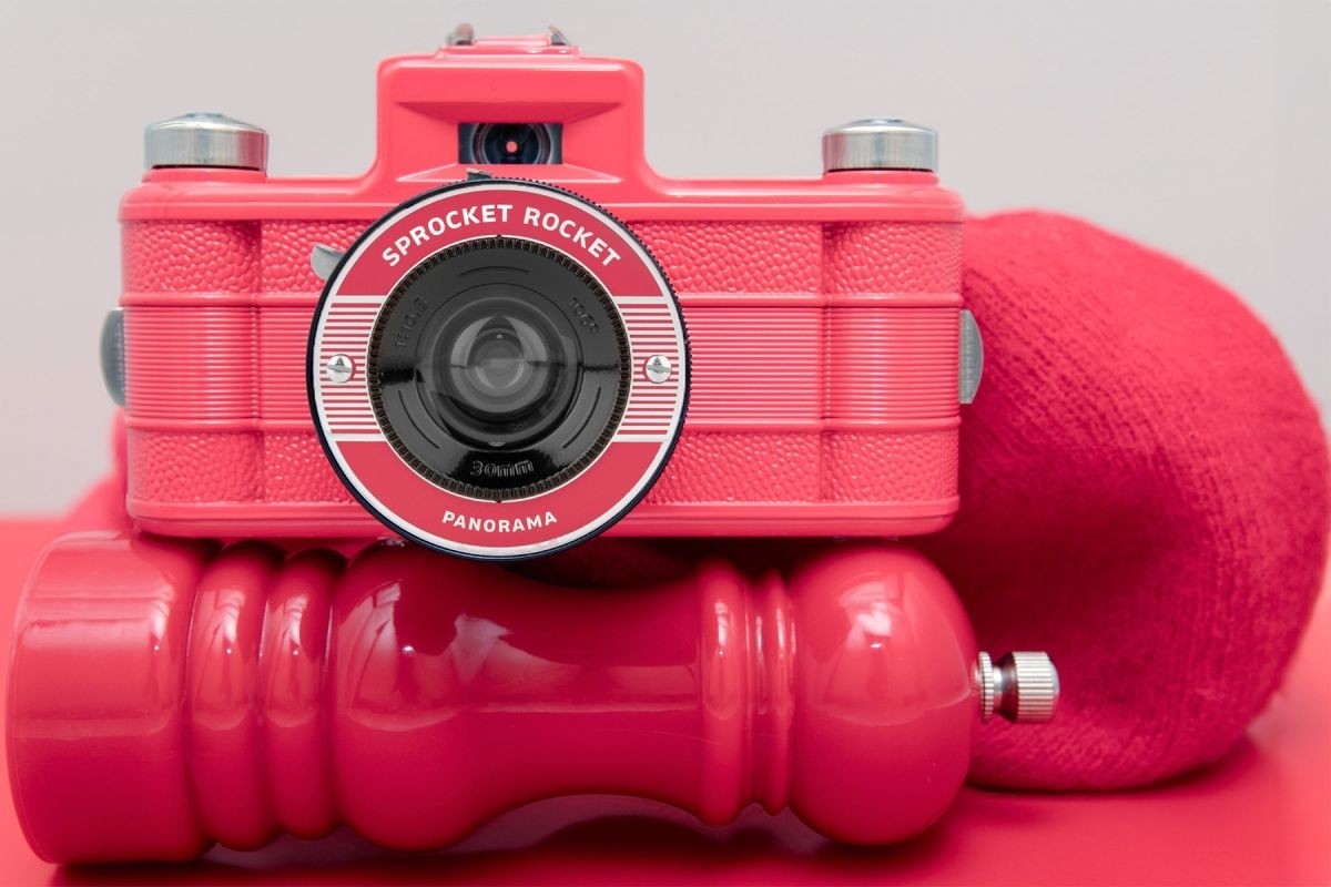 Sprocket Rocket 35 mm Panoramic Camera Bittersweet