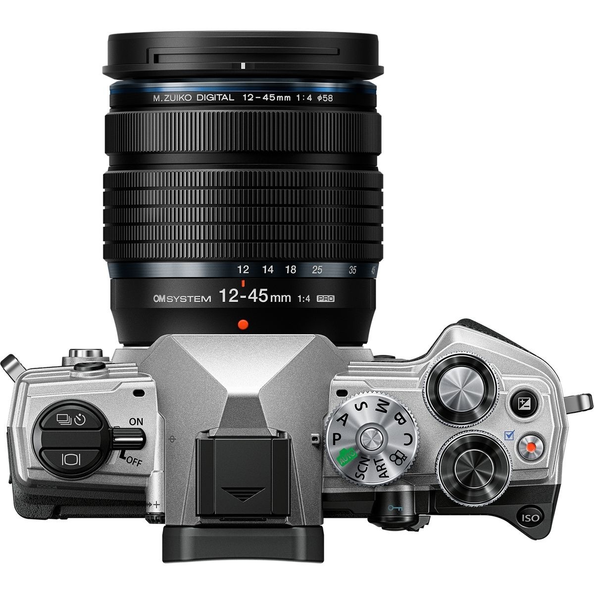 OM SYSTEM OM-5 + 12-45mm Kit Silver/Black 
