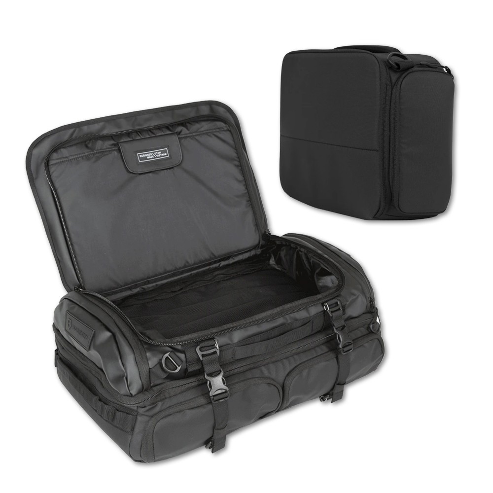 WANDRD HEXAD Access Duffel Photo Bundel 1 Black