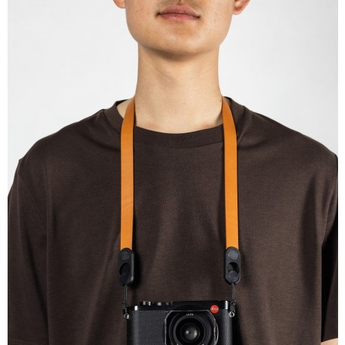 Peak Design Form Leather Camera Strap Neck Amber 