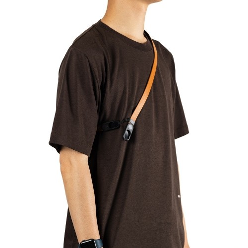 Peak Design Form Leather Camera Strap Short Amber 
