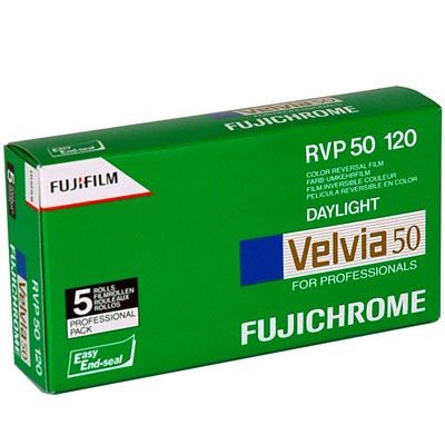 Fujifilm Velvia 50 120 5 pak
