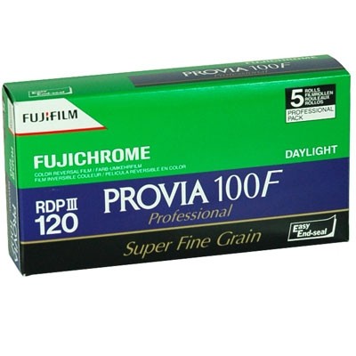 Fujifilm Provia 100 120 5 pak