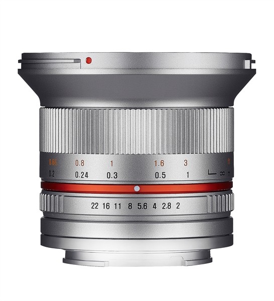 Samyang 12mm F2.0 NCS CS Fujifilm X Zilver