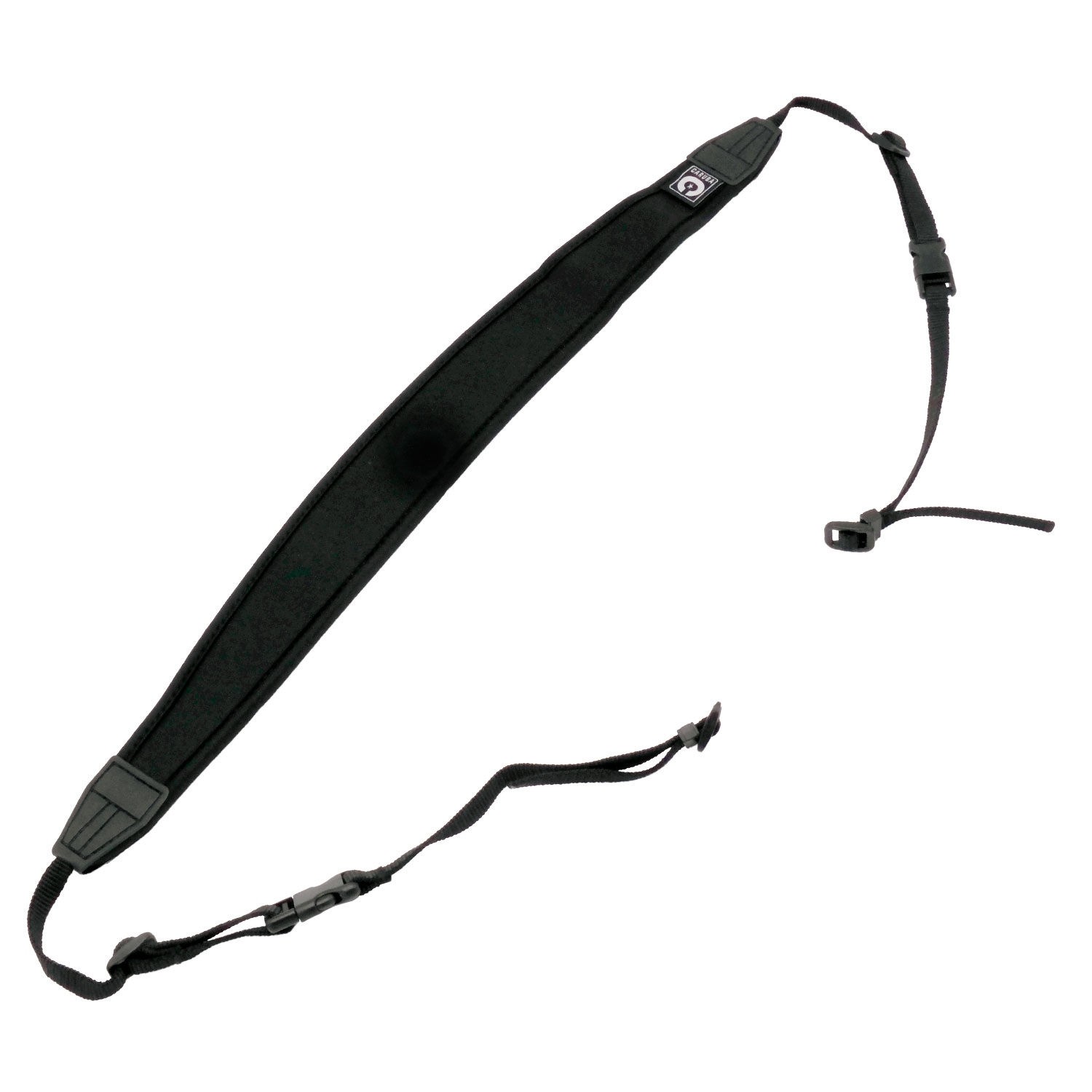 Caruba Camera Neckstrap - extra long + Quick release Black