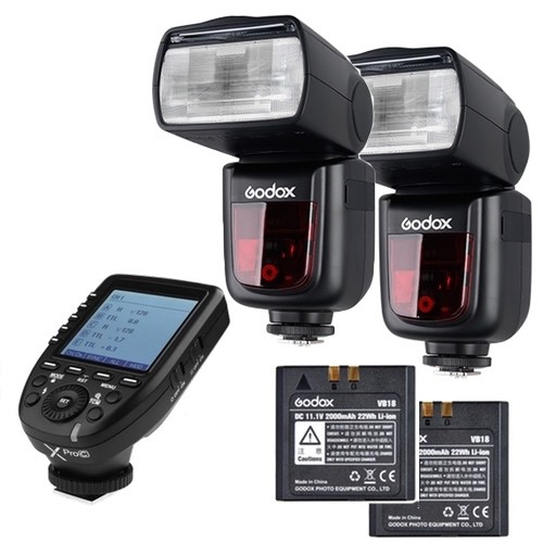 Godox Speedlite V860II Nikon X-PRO Duo kit