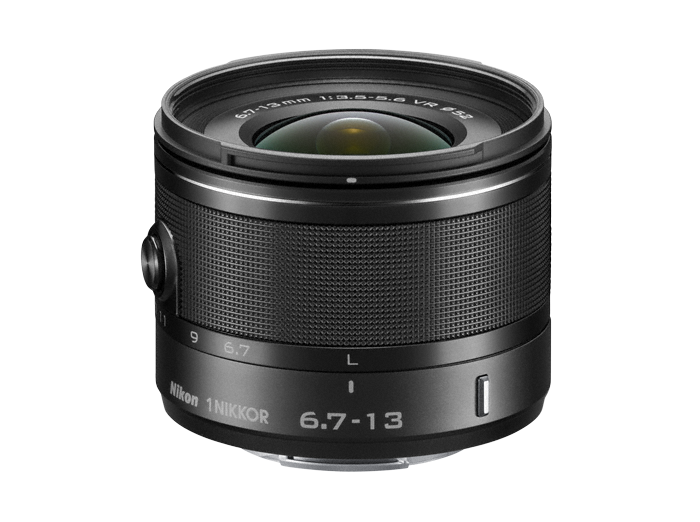 1 Nikon VR 6.7-13mm f/3.5-5.6 Zwart occasion