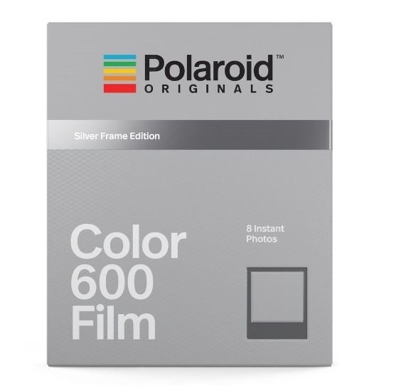 Polaroid Originals Color instant film for 600 Silver Frame