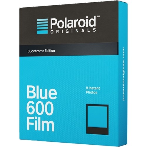 Polaroid Originals B&W instant film for 600 Duochrome Blue