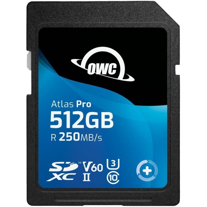 OWC Atlas Pro SDXC UHS-II V60 Media Card 512GB 