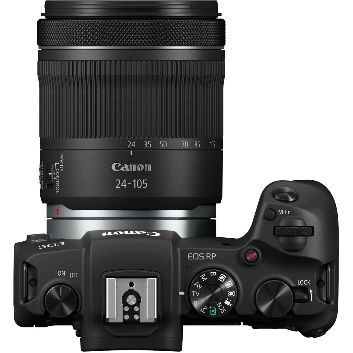 Canon EOS RP Zwart + RF 24-105/4-7.1 IS STM