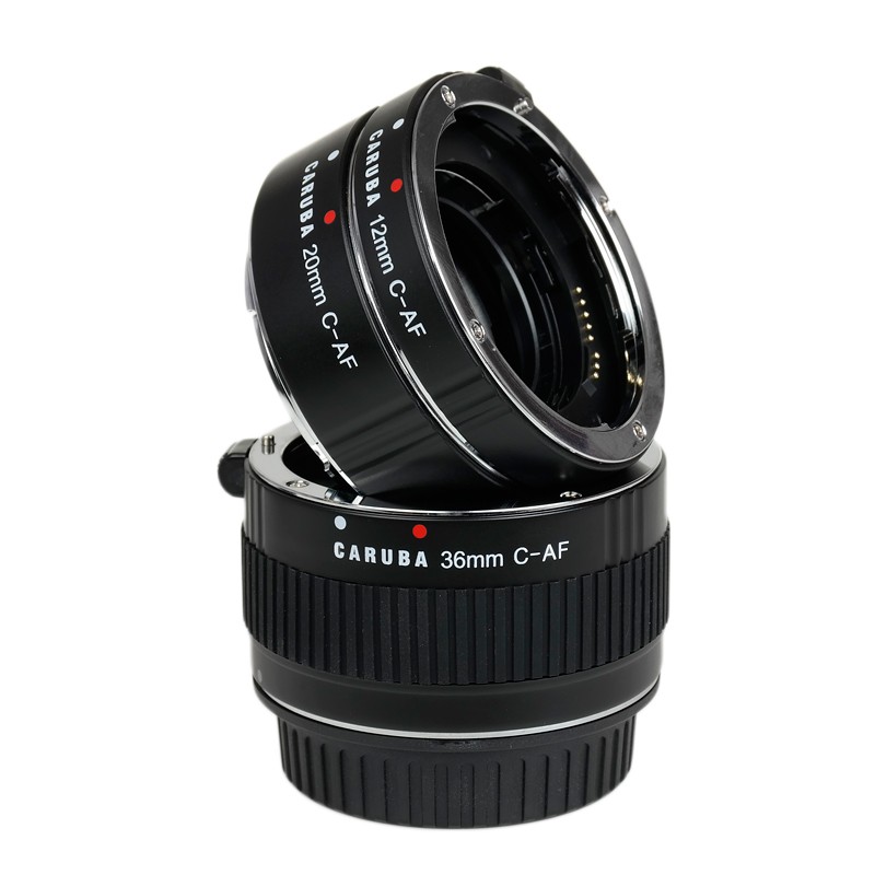 Caruba Extension Tube set Canon Chroom