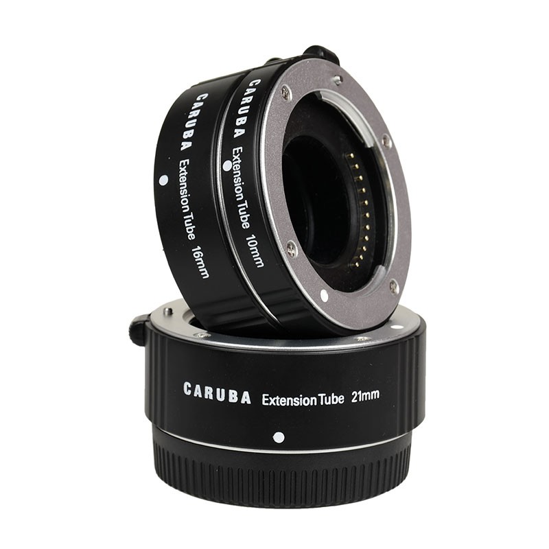 Caruba Extension Tube set Olympus Micro 4/3 - Serie Aluminium