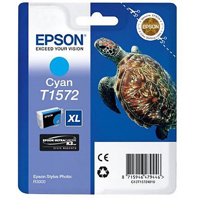 Epson inktpatroon T1572 Cyan