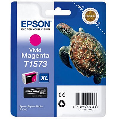 Epson inktpatroon T1573 Vivid Magenta