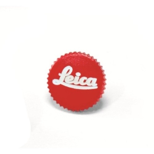 Leica Soft release button 8 red 