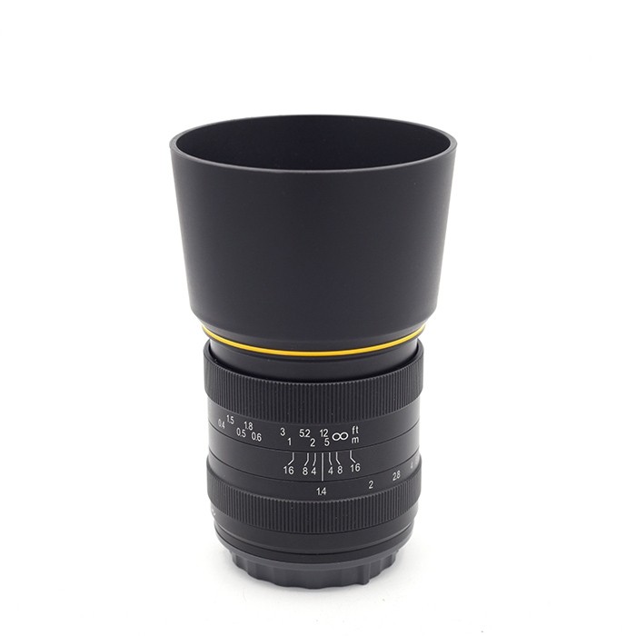 Kamlan 28mm f/1.4 occasion voor Fujifilm