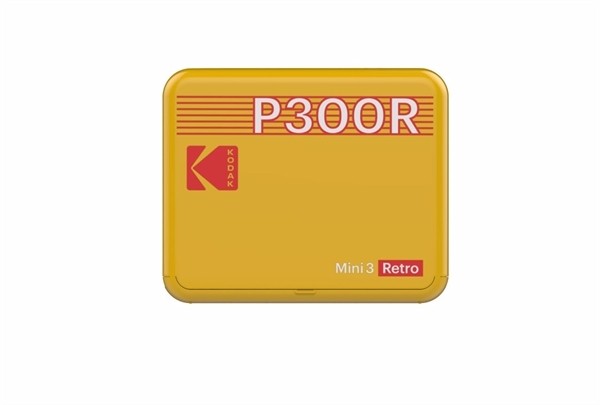 Kodak Mini 3 Square retro printer yellow