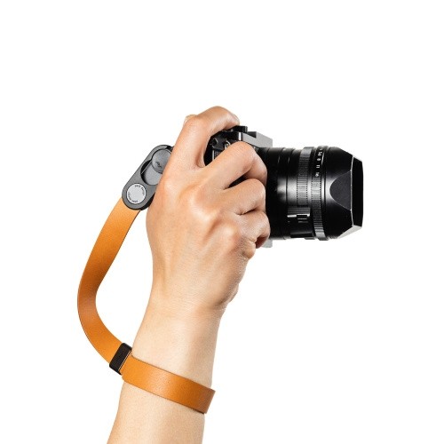 Peak Design Cuff Leather Camera Strap Wrist Amber 