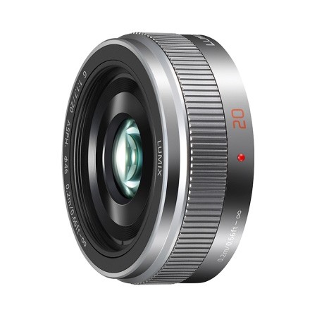  Panasonic Lumix G 20mm f/1.7 II Zilver