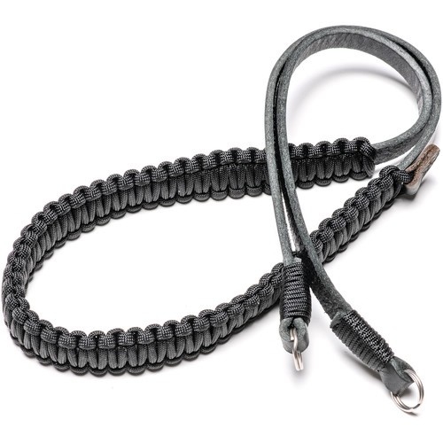 Leica Paracord strap created by COOPH, black/black, 100cm 