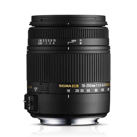Sigma 18-250mm/3.5-6.3 DC Macro OS HSM voor Nikon