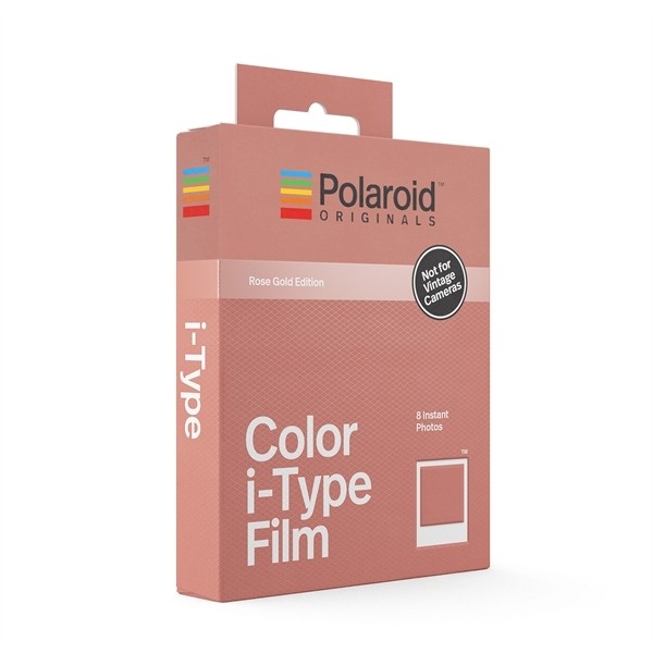 Polaroid Originals Rose Gold frame color instant film for I-type