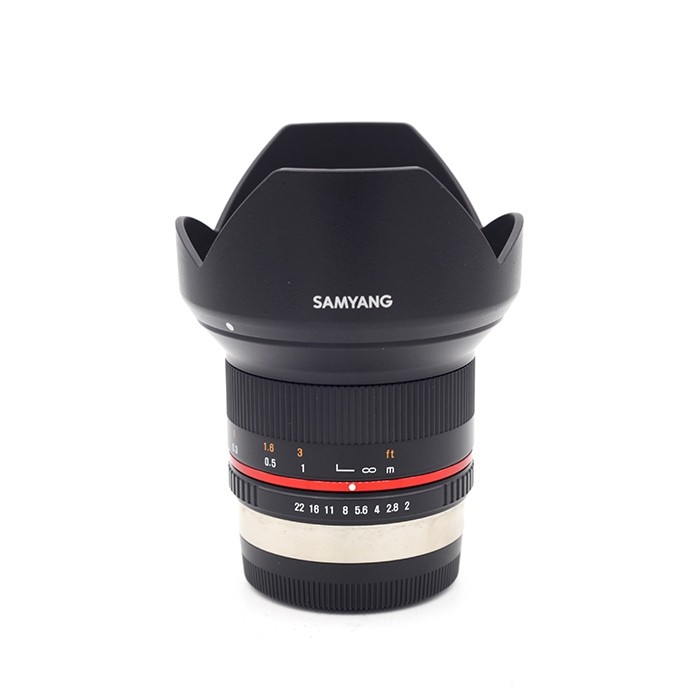 Samyang 12mm f/2.0 NCS CS occasion voor Fujifilm