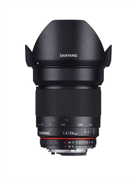 Samyang 24mm f/1.4 ED AS IF UMC Canon demo