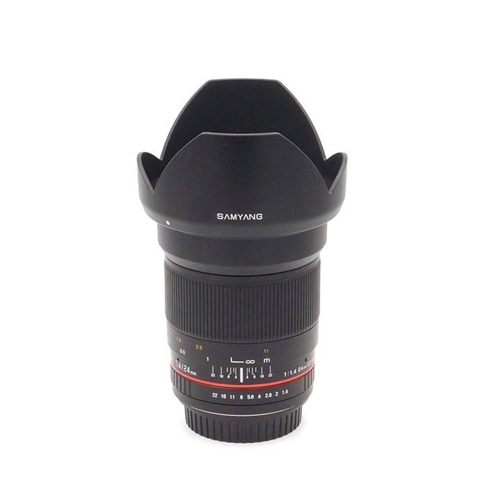 Samyang 24mm f/1.4 ED AS IF UMC occasion voor Nikon