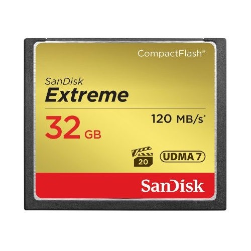 SanDisk 32GB Compact Flash Extreme 120MB/s