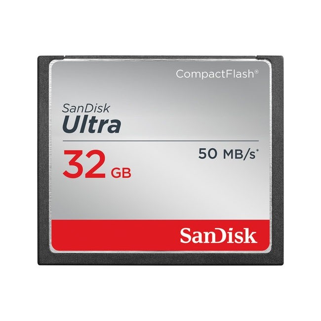 SanDisk 32GB Compact Flash Ultra 50MB/s