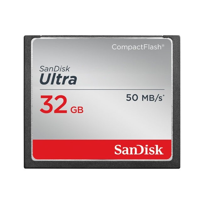 SanDisk 32GB Compact Flash Ultra 50MB/s