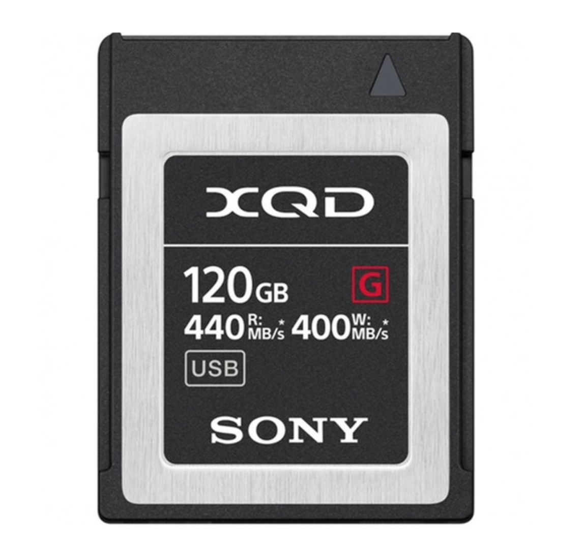 Sony XQD High Speed 120GB R440 W400