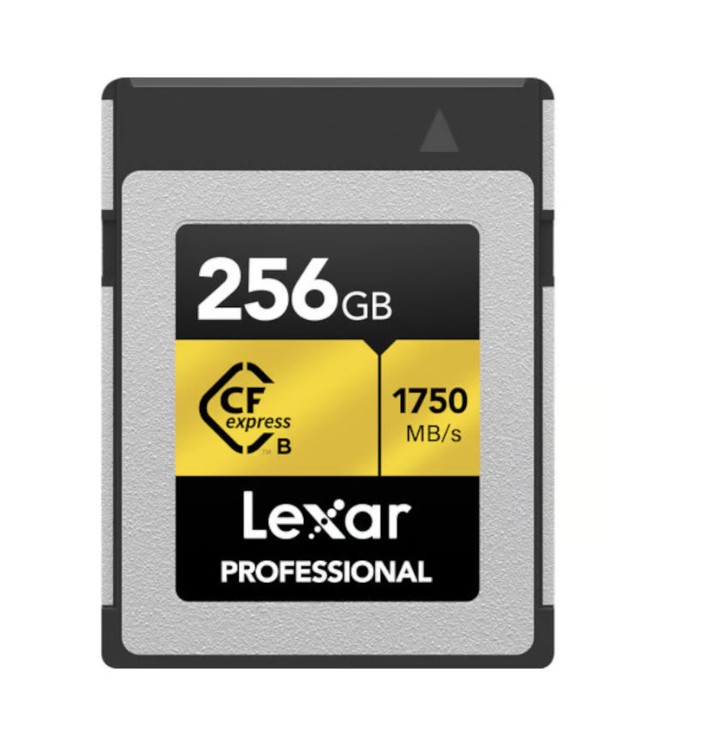Lexar CFexpress Pro Type B Gold Series 256GB - R1750/W1500MB/s