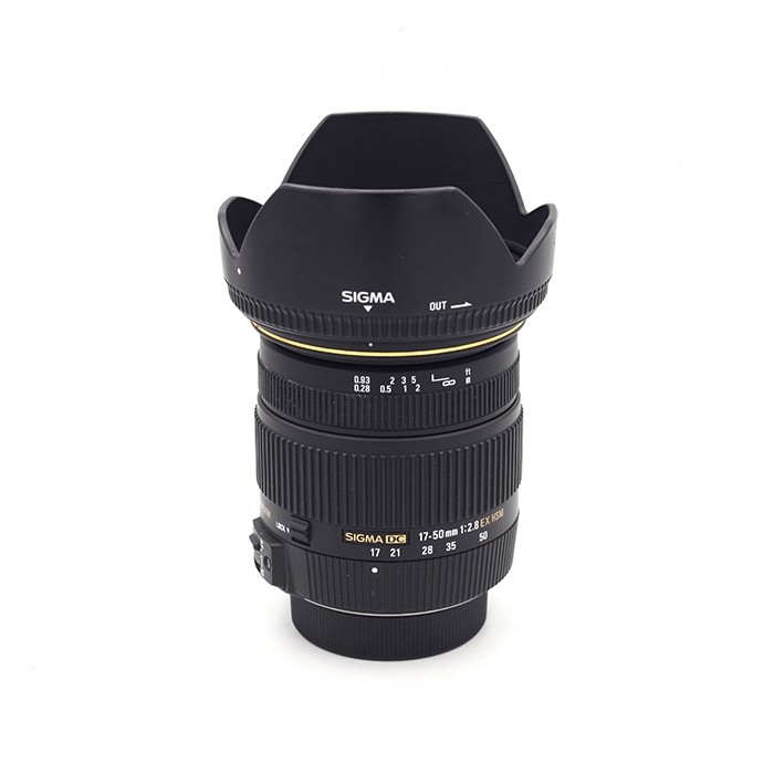 Sigma 17-50mm f/2.8 EX DC OS HSM occasion voor Nikon