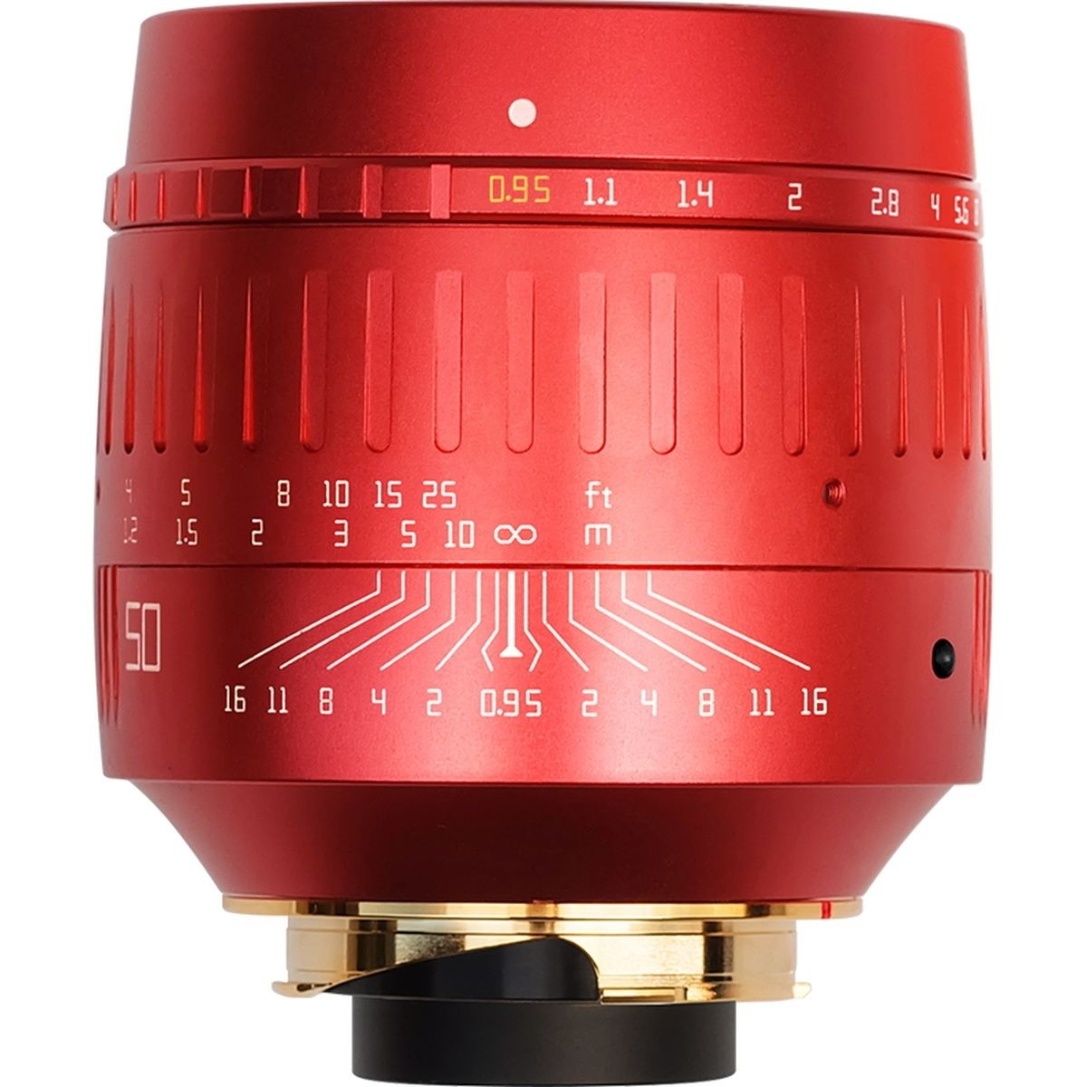 TTartisan M 50mm F0.95 ASPH Leica M Rood (Limited Edition)