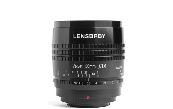 Lensbaby Velvet 56 black Canon RF