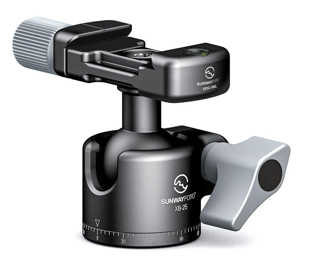 Sunway Foto XB-25 low profile balhoofd 