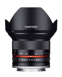 Samyang 12mm F2.0 NCS CS Sony E-Mount Zwart