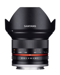 Samyang 12mm F2.0 NCS CS Micro 4/3 Zwart