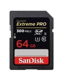 SanDisk 64GB SDHC Extreme Pro UHS-II U3 300MB/s