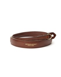 Artisan & Artist ACAM 255 leather strap brown