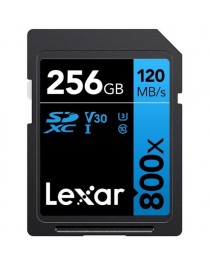Lexar SDXC Blue Series UHS-I 800X 256GB 