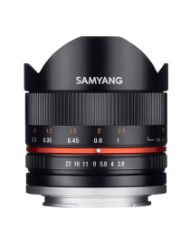 Samyang 8mm f/2.8 II Fisheye MC Sony E-Mount Zwart